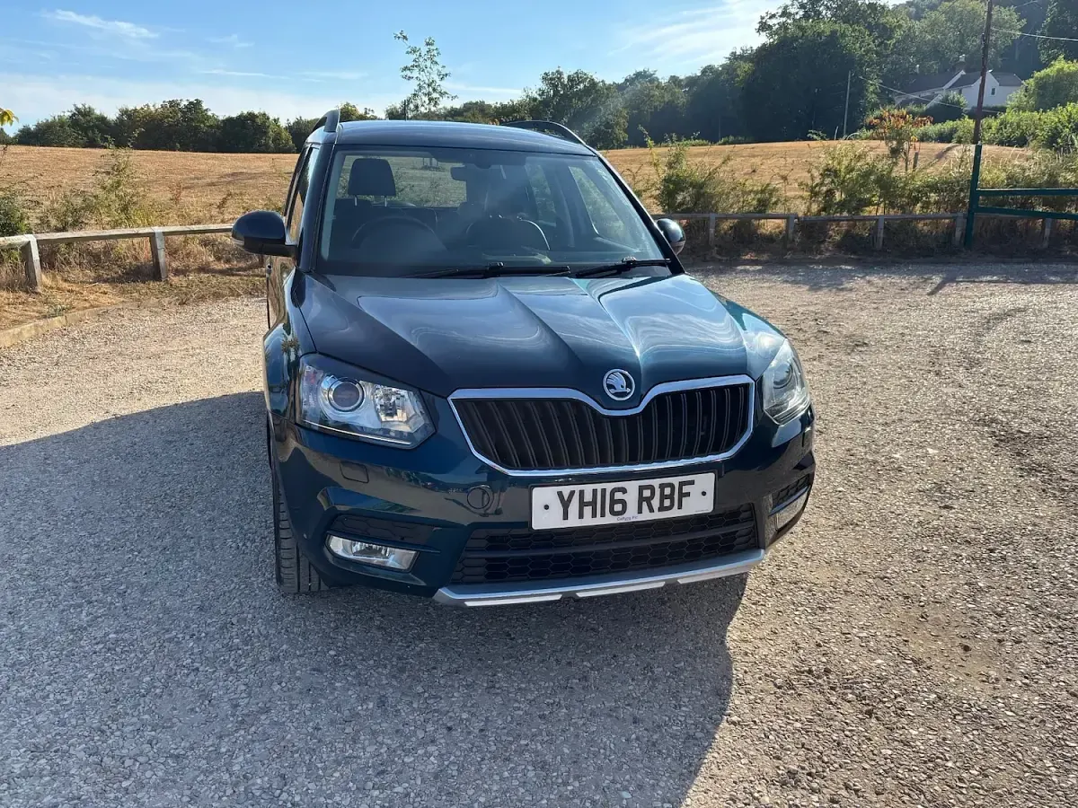 Used Skoda 110 R SE L 110 HP (80 kW) 2016 Blue Hatchback