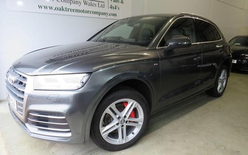 Used Audi Q5 S-Line 190 HP (139 kW) 2018 Grey SUV