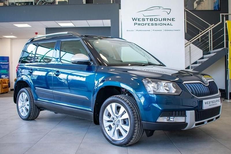 Used Skoda Yeti Drive 150 HP (110 kW) 2017 Blue SUV