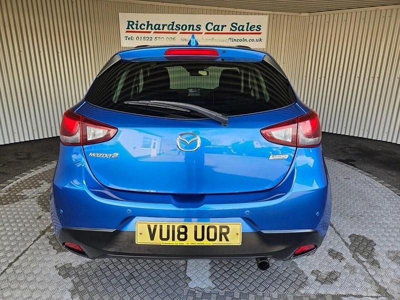 Used Mazda 2 Inclusive 90 HP (66 kW) 2018 Blue Hatchback