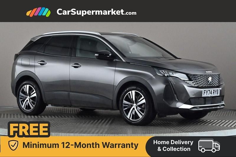 Grey Used 2024 Peugeot 3008 Active Hatchback | £20,197 (Fair price) - Image 1/4