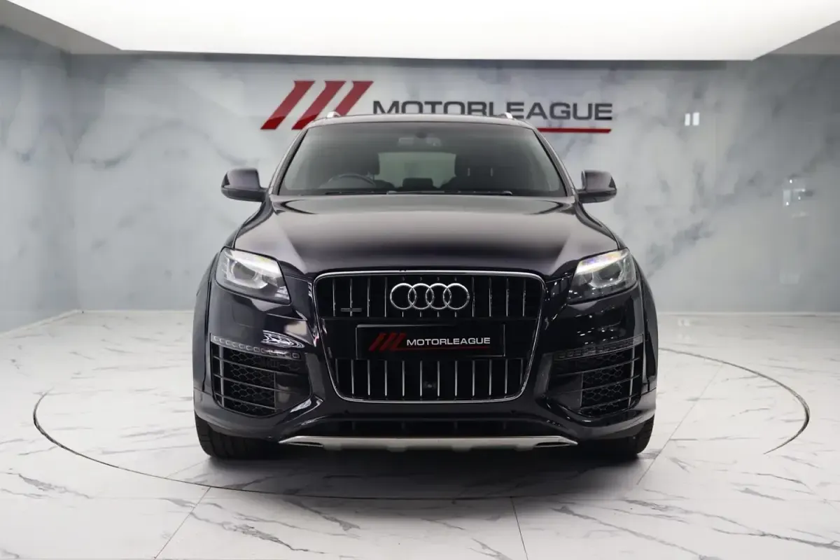 Used Audi Q7 S-Line 245 HP (180 kW) 2014 Black SUV