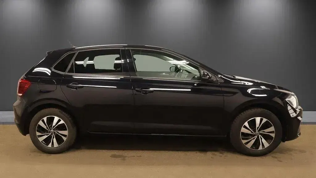Used VW Polo Match 80 HP (58 kW) 2021 Black Hatchback