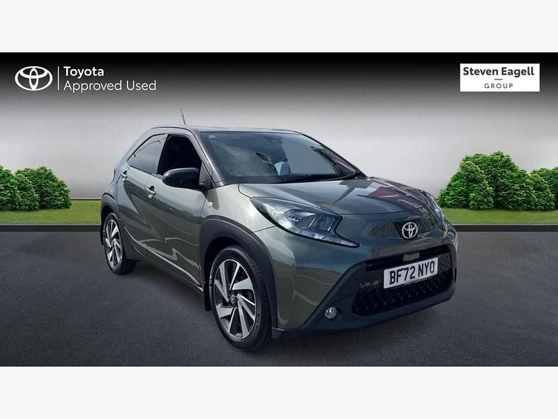 Green Used 2022 Toyota Aygo Hatchback | £12,530 (Fair price) - Image 1/3
