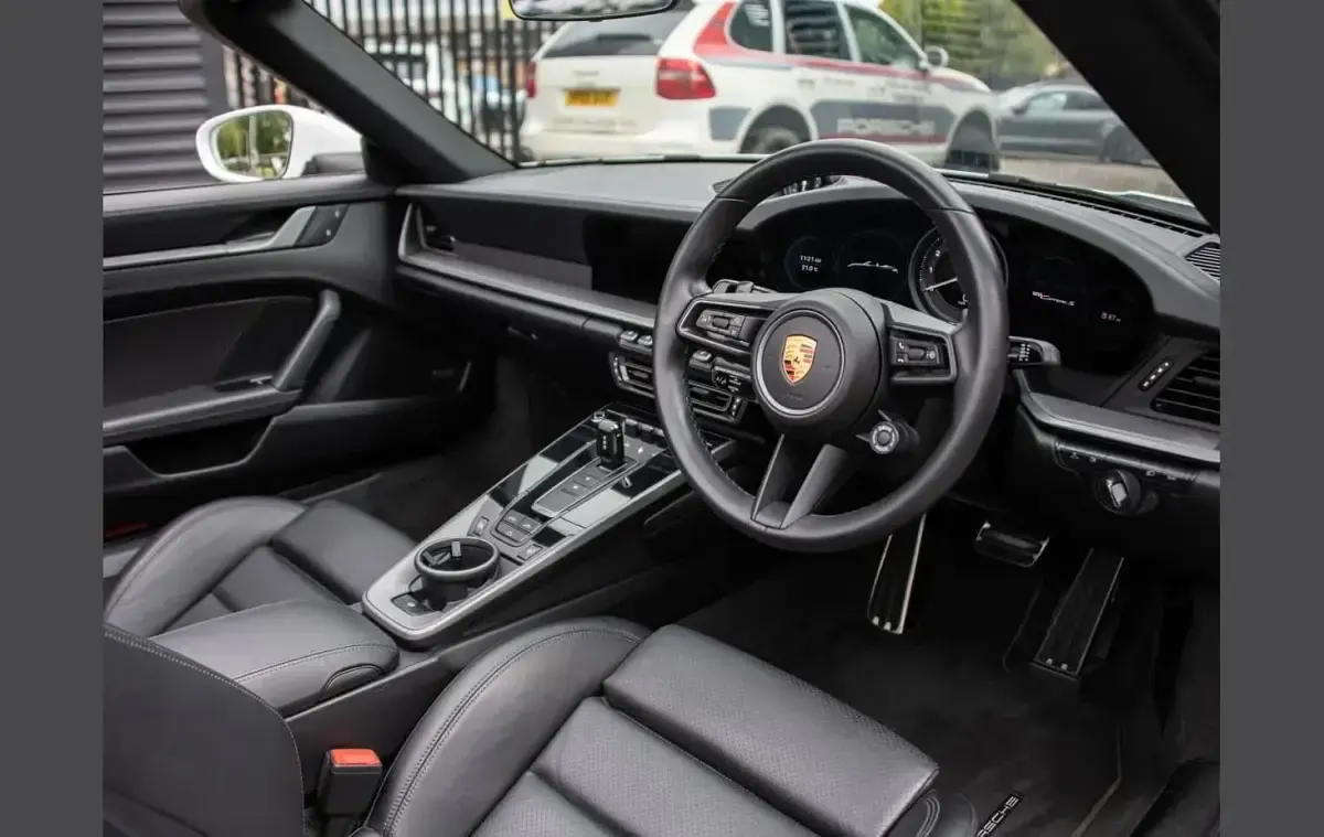 Used Porsche 911S 444 HP (326 kW) 2021 White Cabriolet