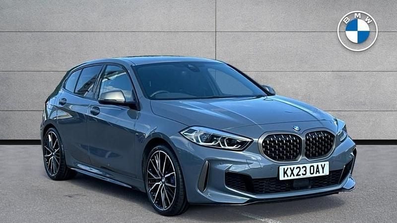 Grey Used 2023 BMW M135 Shadowline Hatchback | £27,075 (Fair price) - Image 1/4