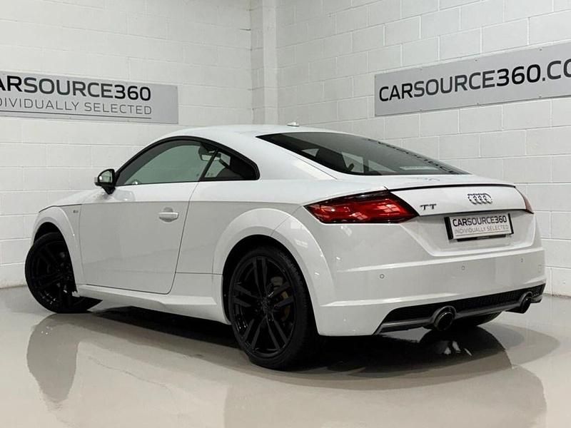 Used Audi TTS S-Line 230 HP (169 kW) 2016 White Coupe