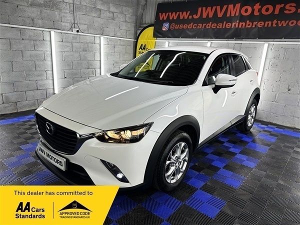 White Used 2017 Mazda CX-3 SUV | £9,495 (Fair price) - Image 1/4