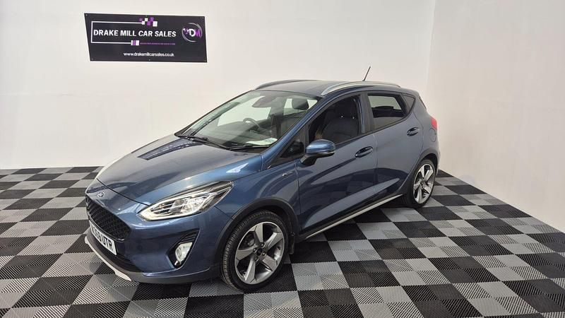 Blue Used 2018 Ford Fiesta Active Hatchback | £7,499 (Fair price) - Image 1/4