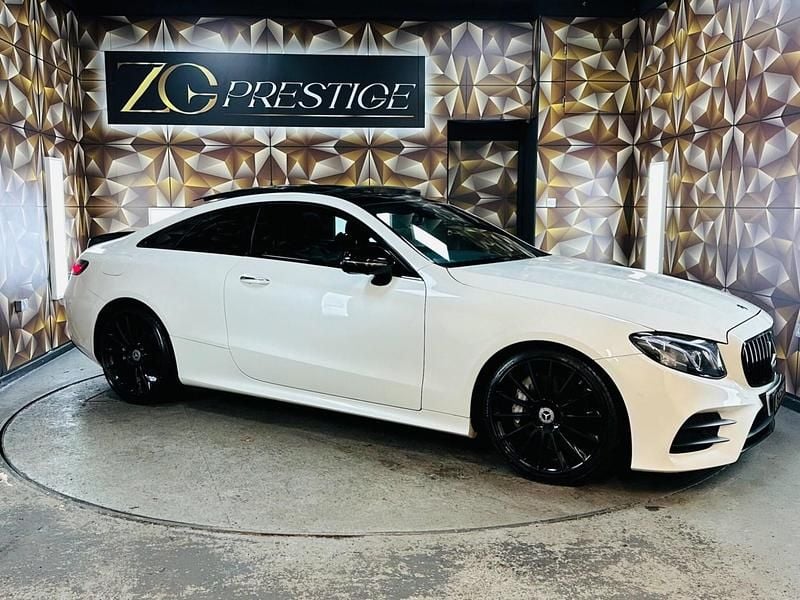 White Used 2018 Mercedes E300 AMG line Coupe | £22,995 (A bit pricey) - Image 1/3