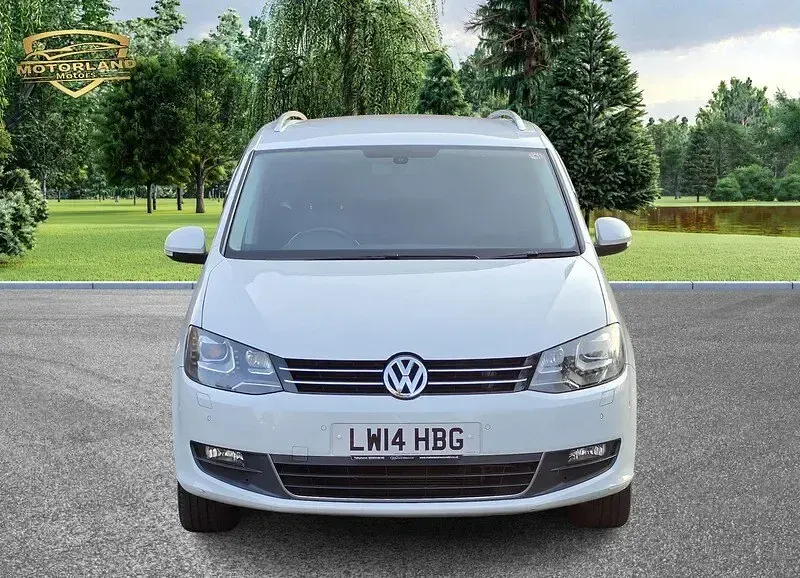 Used VW Sharan SE 150 HP (110 kW) 2014 White MPV