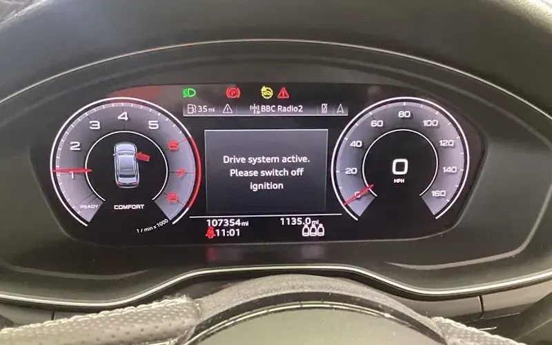 Used Audi A4 Black Edition 150 HP (110 kW) 2020 Red Sedan
