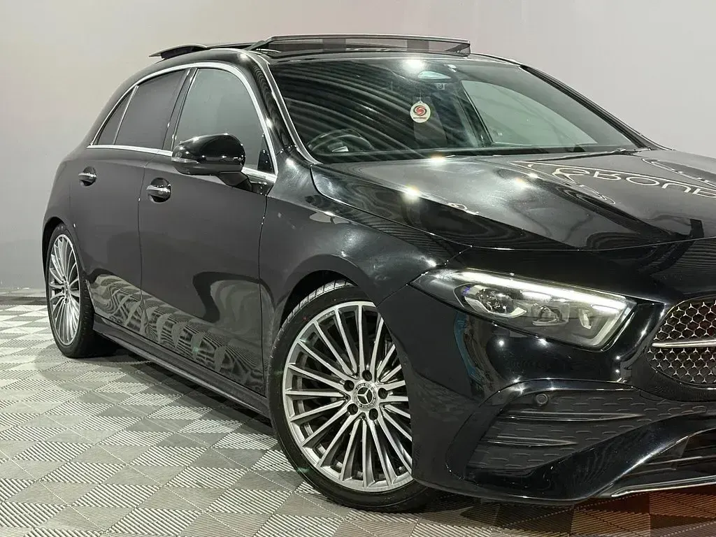 Used Mercedes A200 AMG Line Premium Plus 150 HP (110 kW) 2024 Black Hatchback