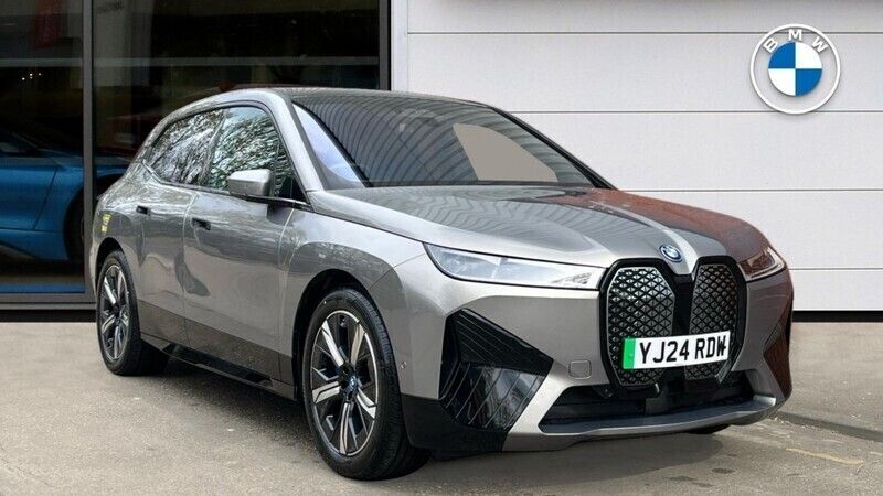 Grey Used 2024 BMW iX M Sport SUV | £62,000 (A bit pricey) - Image 1/4