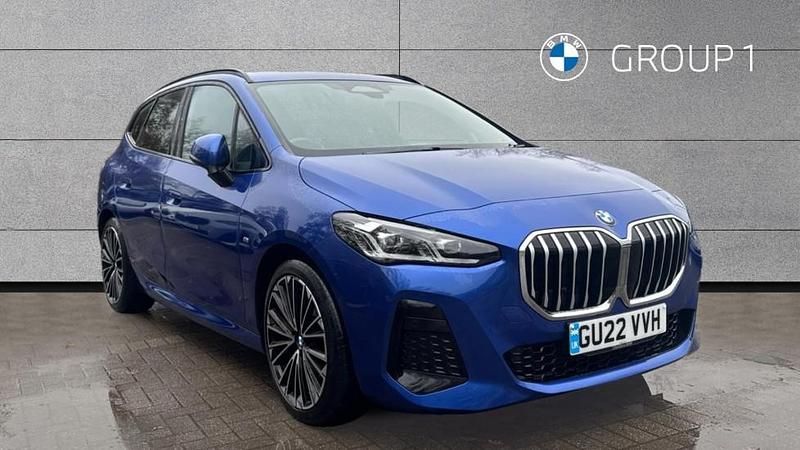 Blue Used 2022 BMW 220 Active Tourer M Sport MPV | £22,895 (Fair price) - Image 1/4