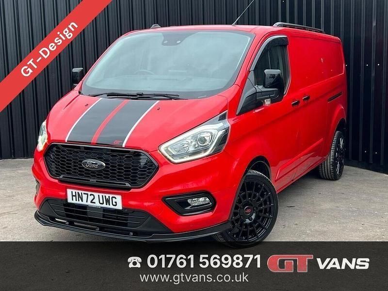 Used Ford Transit Custom Trend 130 HP (95 kW) 2022 Red Van