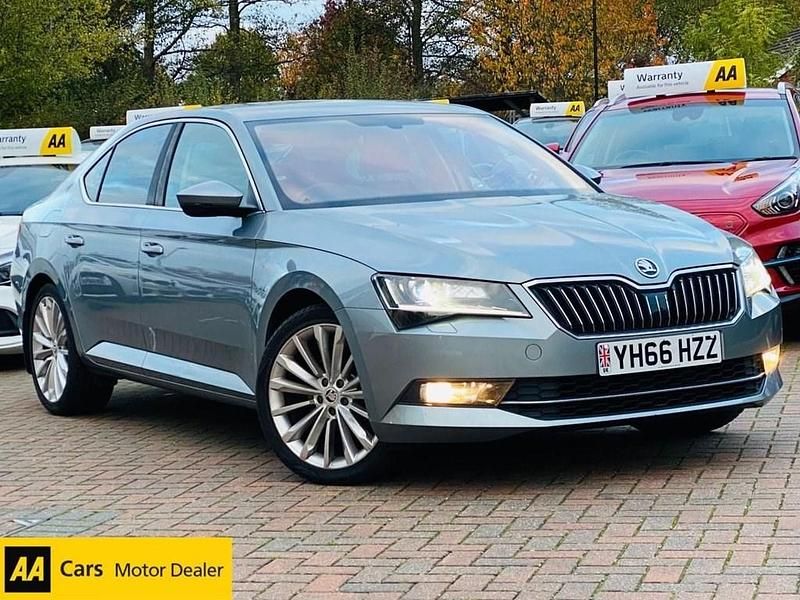 Grey Used 2016 Skoda Superb SE L Executive Hatchback | £8,068 (Fair price) - Image 1/4