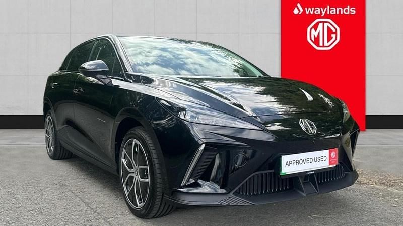 Used MG MG4 EV Trophy 2025 Black Hatchback