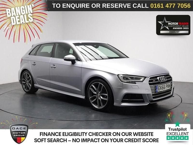 Silver Used 2016 Audi S3 Design Hatchback | £19,290 (Fair price) - Image 1/3