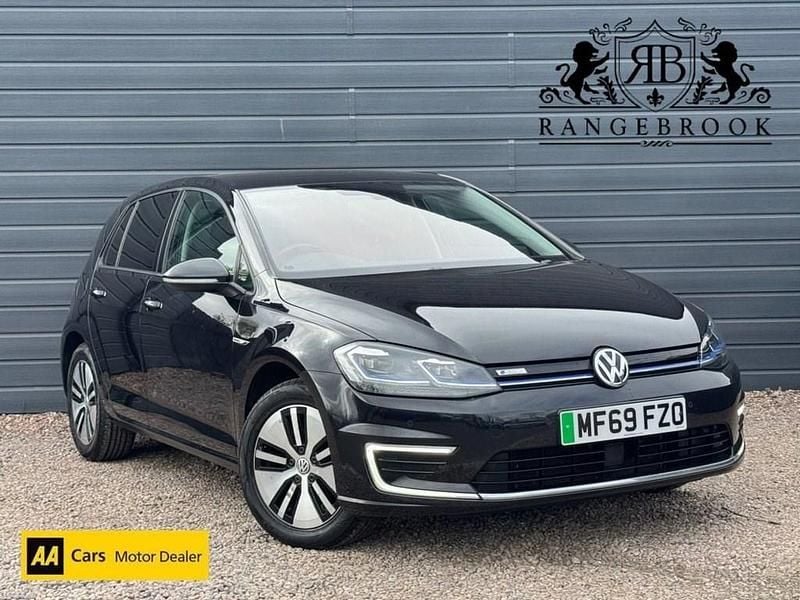 Used VW e-Golf 99 kW (135 HP) 2019 Black Hatchback