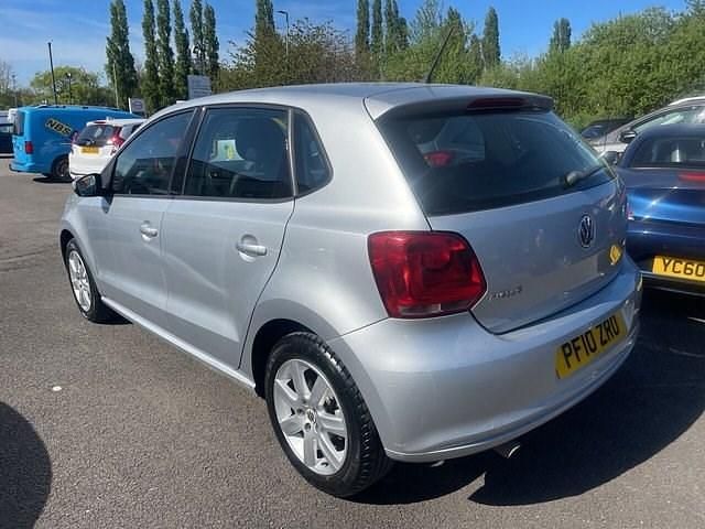 Used VW Polo SE 85 HP (62 kW) 2010 Silver Hatchback