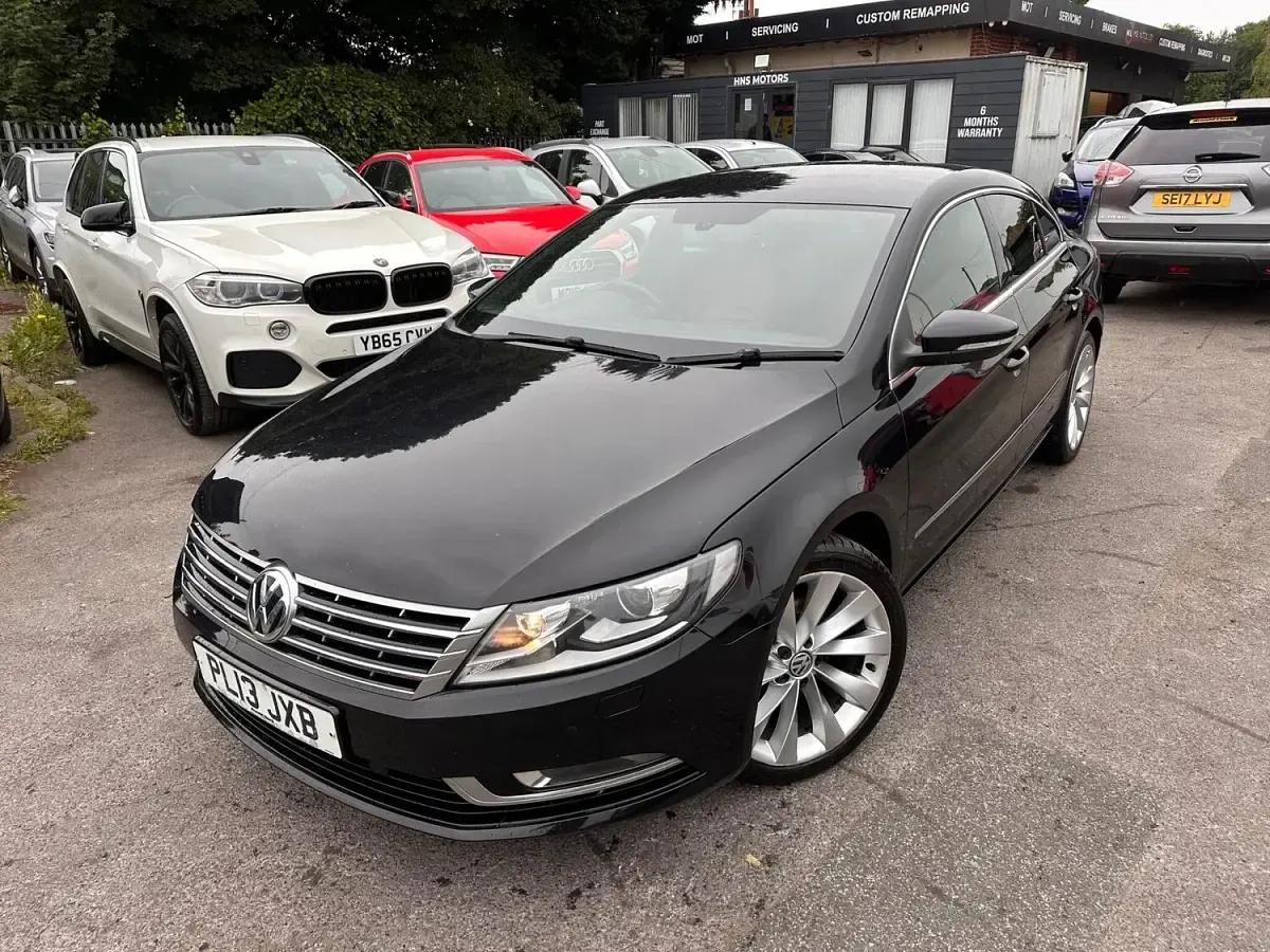 Used VW CC GT 140 HP (102 kW) 2013 Black Sedan