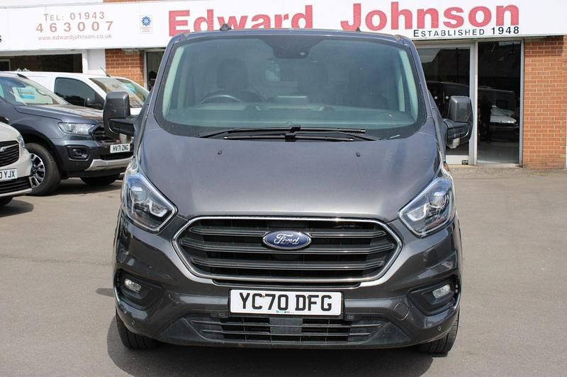 Grey Used 2020 Ford Transit Custom Limited Van | £17,900 (Good price) - Image 1/3