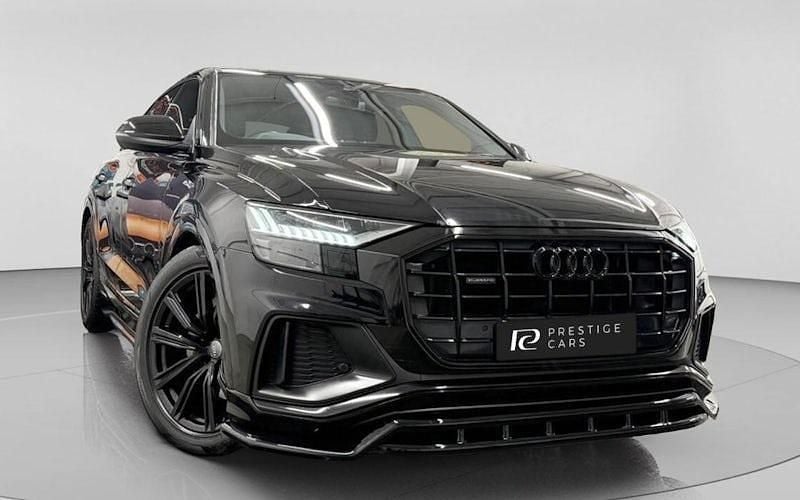 Used Audi Q8 S-Line 340 HP (250 kW) 2022 Black SUV