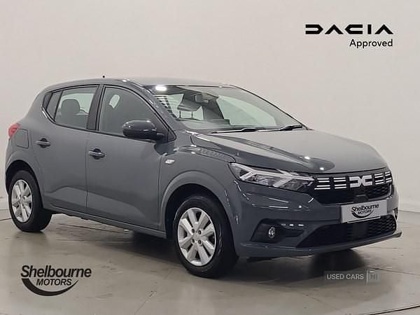 Grey Used 2024 Dacia Sandero Expression Hatchback | £11,845 (Good price) - Image 1/4