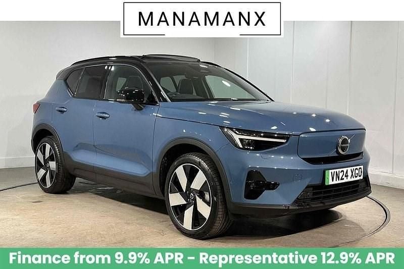 Blue Used 2024 Volvo EX40 Ultra SUV | £35,890 - Image 1/3