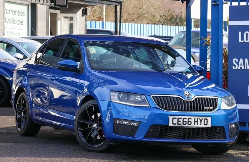 Blue Used 2016 Skoda Octavia vRS Hatchback | £10,991 (Fair price) - Image 1/4
