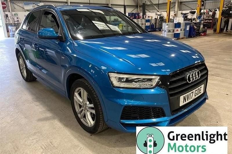 Blue Used 2017 Audi Q3 S-Line SUV | £15,188 (A bit pricey) - Image 1/1
