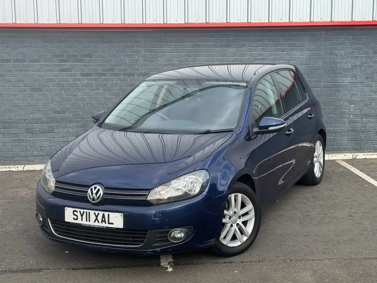 Used VW Golf VI GT 140 HP (102 kW) 2011 Blue Hatchback