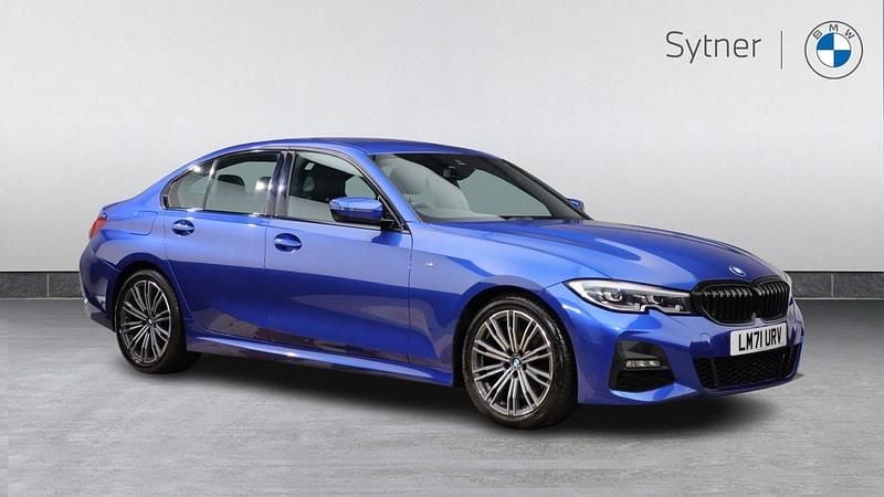 Blue Used 2021 BMW 320 M Sport | £22,500 (Good price) - Image 1/4