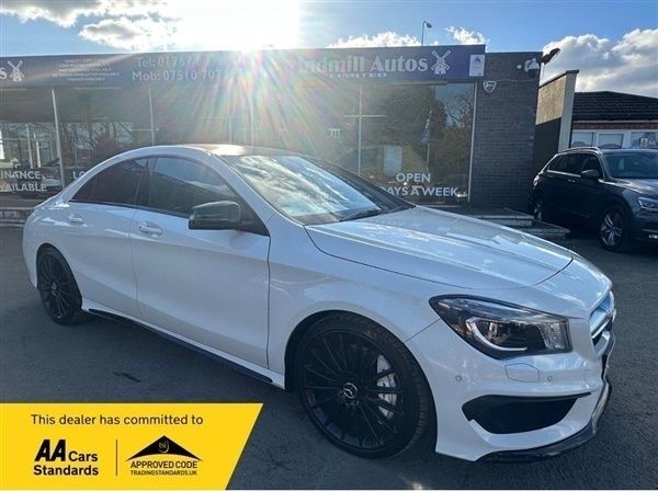 White Used 2015 Mercedes CLA45 AMG AMG Coupe | £14,950 (Fair price) - Image 1/1