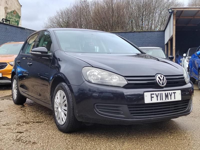 Used VW Golf VI S 85 HP (62 kW) 2011 Black Hatchback