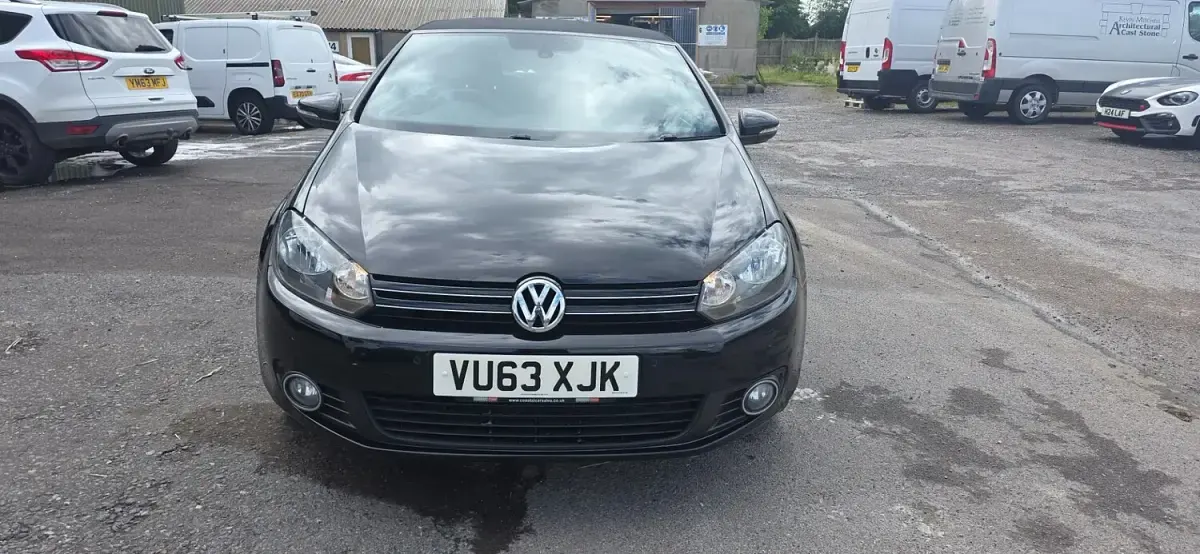 Used VW Golf Cabriolet GT 140 HP (102 kW) 2013 Black Cabriolet