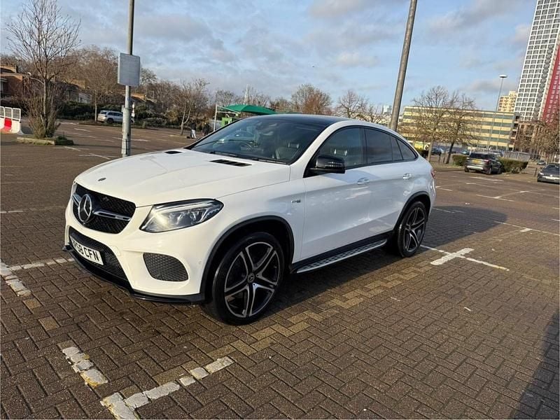 White Used 2018 Mercedes GLE43 AMG Edition Coupe | £28,995 (Fair price) - Image 1/4