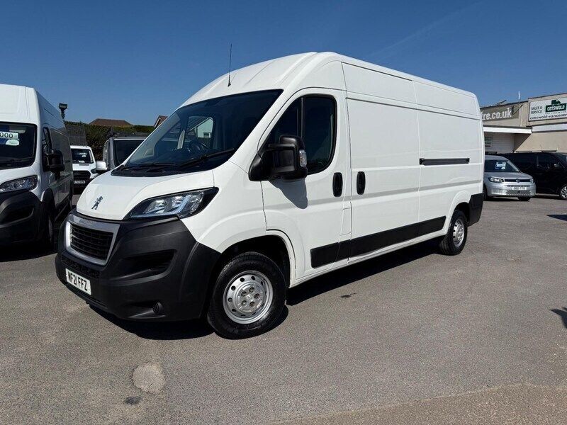 White Used 2021 Peugeot Boxer S Van | £15,000 (Super price) - Image 1/4