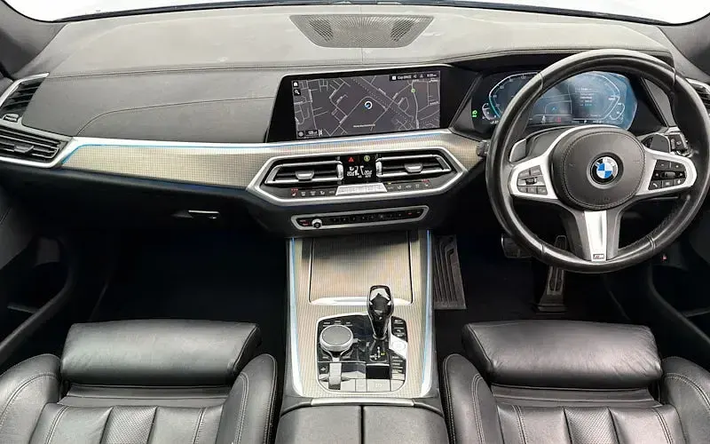 Used BMW X5 M Sport 394 HP (289 kW) 2021 Blue SUV