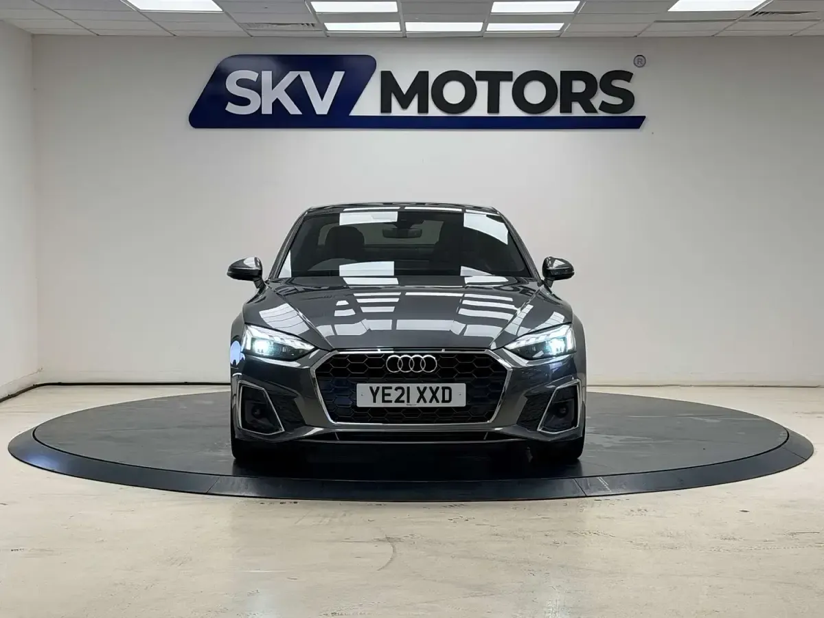 Used Audi A5 S-Line 204 HP (150 kW) 2021 Grey Coupe