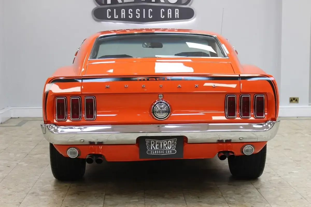 Used Ford Mustang Fastback 1971 Orange Cabriolet