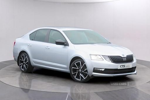 Silver Used 2019 Skoda Octavia SportLine Hatchback | £10,975 (Fair price) - Image 1/2