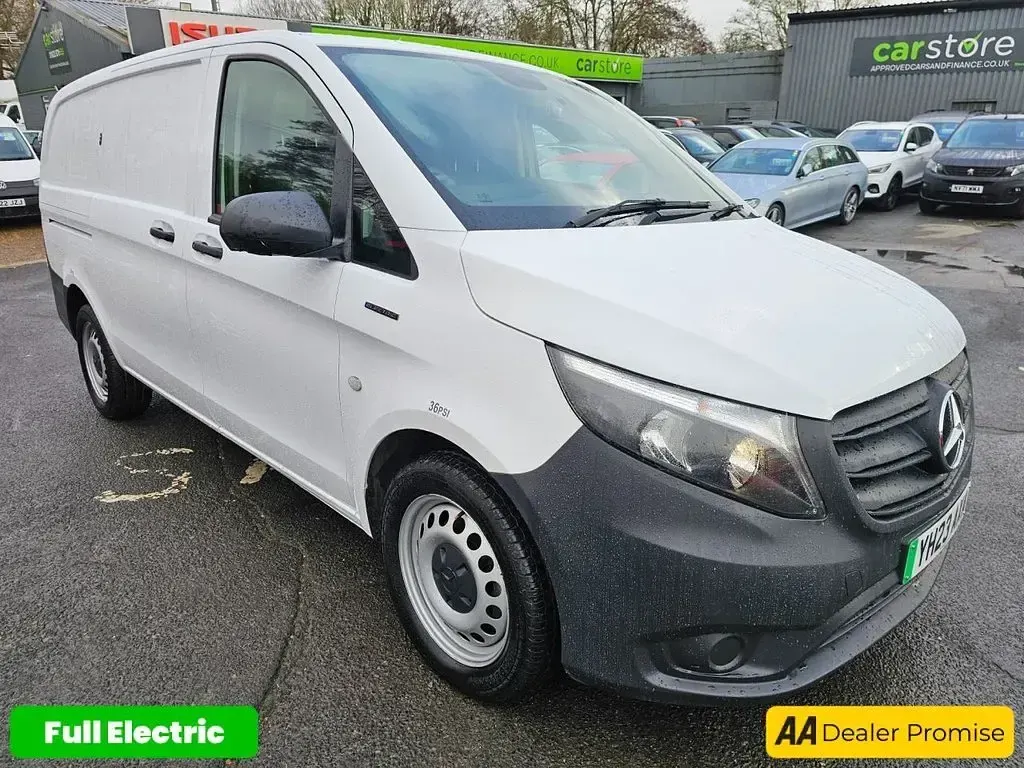 Used Mercedes e-Vito Progressive 85 kW (116 HP) 2023 White Van
