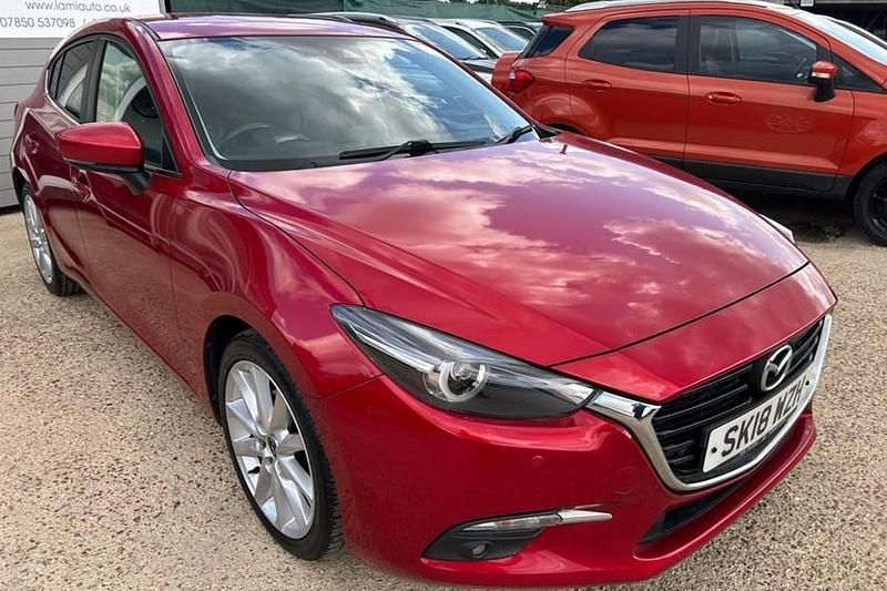 Red Used 2018 Mazda 3 Inclusive Hatchback | £9,650 (Fair price) - Image 1/1