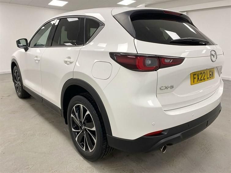 Second-hand Mazda CX-5 Inclusive 165 CP (121 kW) 2022 Alb SUV