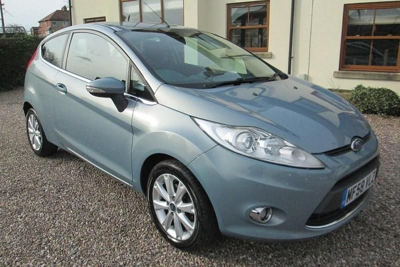 Used Ford Fiesta Zetec 82 HP (60 kW) 2008 Blue Hatchback