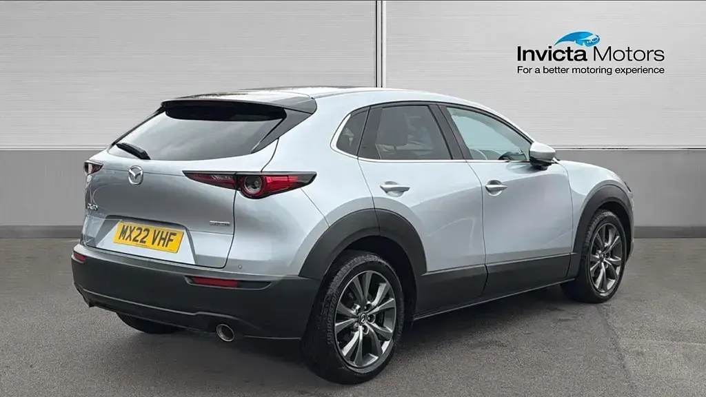 Gebraucht Mazda CX-30 Inclusive 186 PS (136 kW) 2022 Silber SUV
