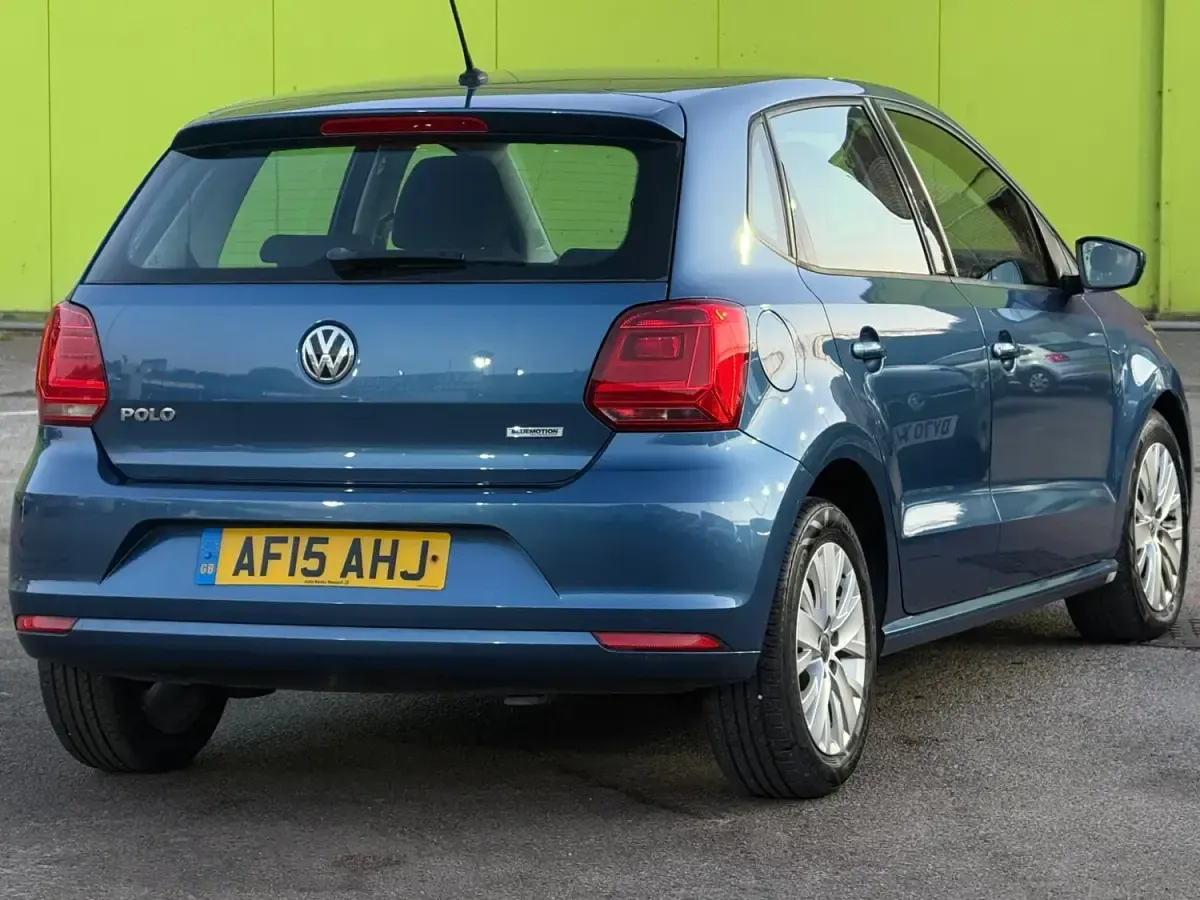 Used VW Polo SE 2015 Blue Hatchback