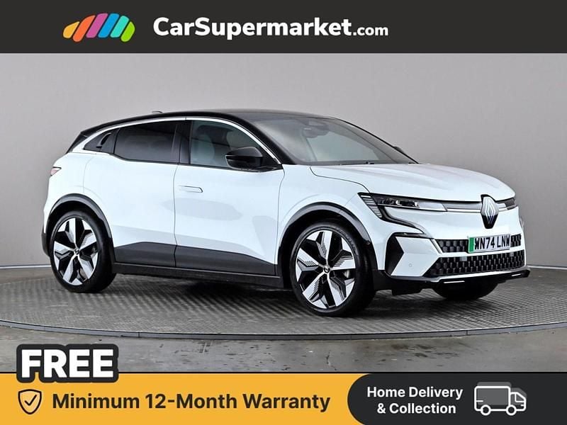 Used Renault Megane E-Tech Komfort 160 kW (218 HP) 2024 White/black Hatchback
